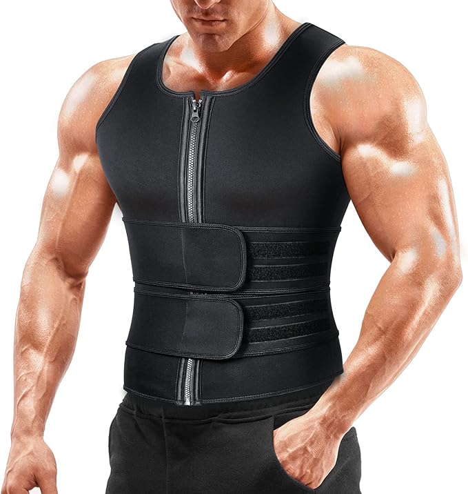 Gilet sauna homme noire