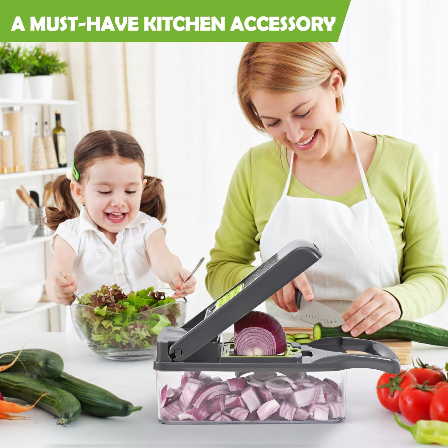 Coupe-légumes multifonctionnel 16 PIECES