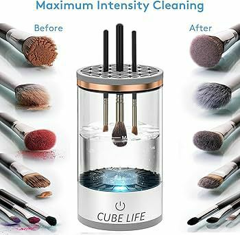 جهاز تنظيف فرش المكياج الكهربائي المحمول بمنفذ USB