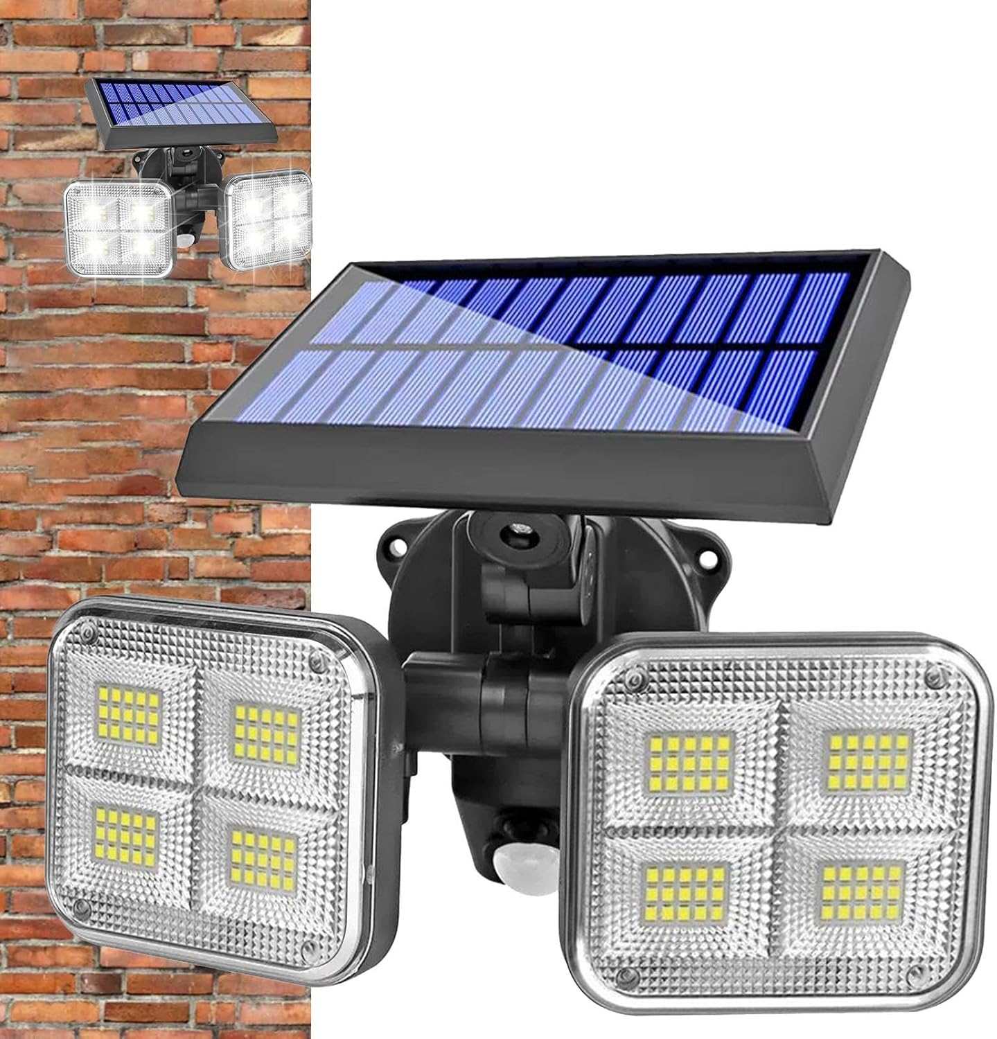 مصابيح تعمل بالطاقة الشمسية للإضاءة الخارجية، مصباح مقاوم للماء للفناء